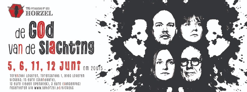 Affiche Productie n°023: 'De God van de Slachting'